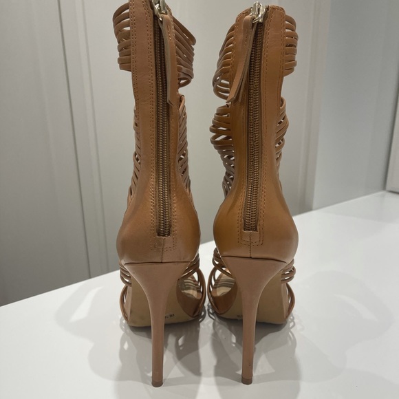 Vince Camuto Barbara Gladiator Heeled Sandals with Zipper - Picture 4 of 6